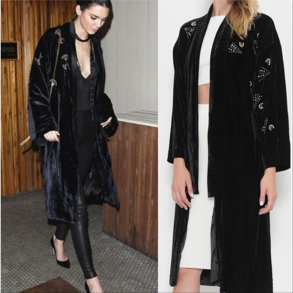 MODA ME COUTURE Jackets & Blazers - Duster Jacket MONROE Soft & lux Velvet Robe Duster